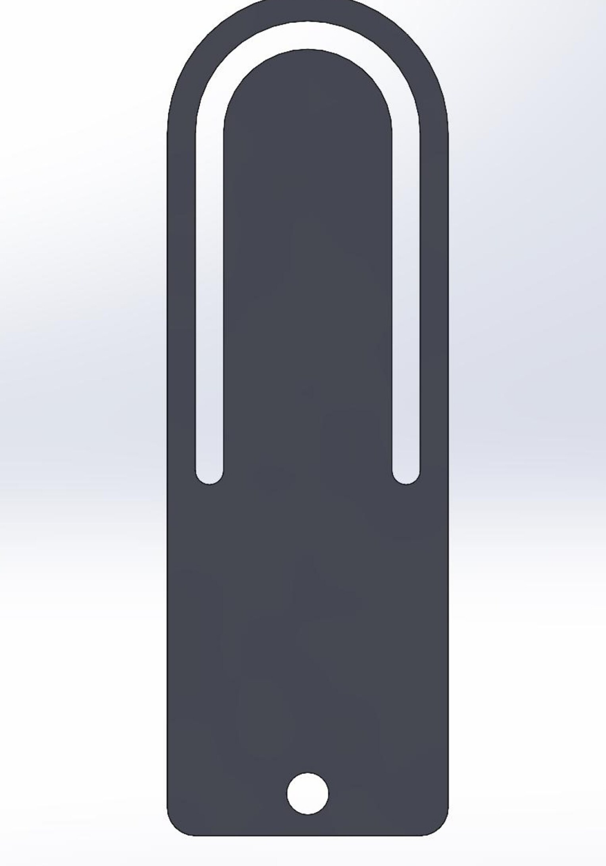 Bookmark CAD Design